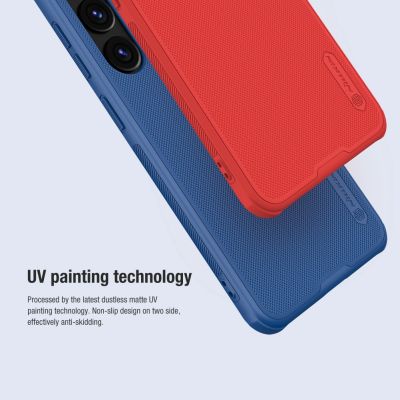 11. Nillkin Super Frosted Shield Pro armored case for Samsung Galaxy S24+ - blue