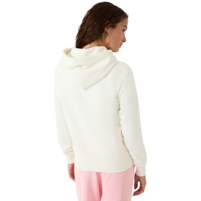3. Champion Women's Hooded Sweatshirt Cream 118160 WW049