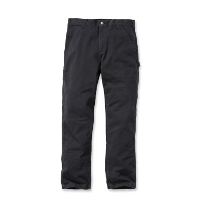 Carhartt Washed Twill Dungaree Pants Black