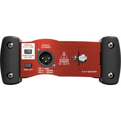 2. Behringer GI100 1-channel active DI box