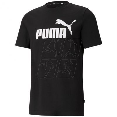 4. Puma ESS Logo Tee M 586666 01