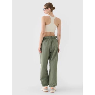 6. Women's casual oversize parachute pants 4F 4FRSS24TTROF1330-44S