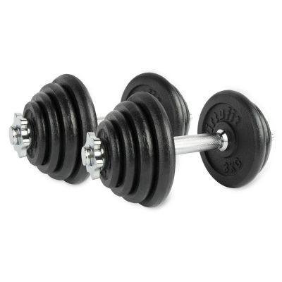 11. VIRTUFIT ADJUSTABLE PRO DUMBBELL SET - BARBELL SET - CAST IRON - 1 X 15 KG