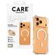 4. CARE by PanzerGlass Fashionable Samba Case w. White MagSafe for iPhone 17 Pro Max - Transparent