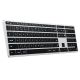 3. Satechi Slim X3 - Bluetooth numeric keyboard for up to four USB-C US International devices (silver)