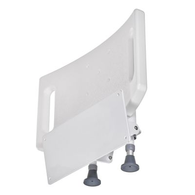 23. Wall-mounted folding shower chair