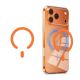 5. MagSafe Tech-Protect MMP-200 Magnetic Ring for Phone - Orange