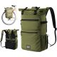 Rockbros multifunctional bag/backpack green 11-16l