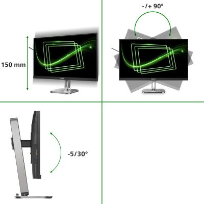 36. Philips monitor (27.0") 27B2G5200 HDMI+DP+USB IPS