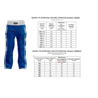 5. Kickboxing pants MASTERS SKBP-M (WAKO APPROVED)