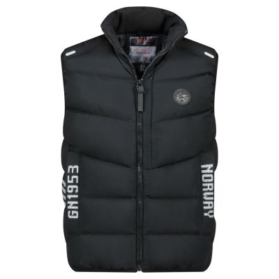 3. Geographical Norway VINCENNT BLACK DB MEN 001 Men's Vest (WZ8409H/GN-BLACK)