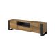 2. TV cabinet WOOD 180/44/48 wotan oak + anthracite