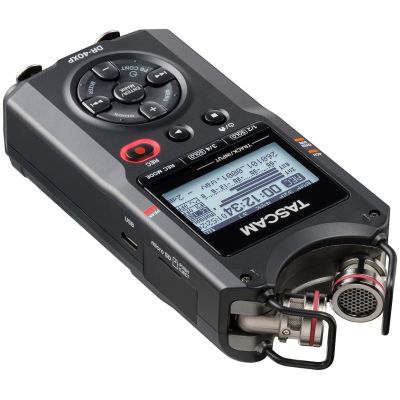 8. Tascam DR-40XP - Portable Digital Recorder with USB Audio Interface