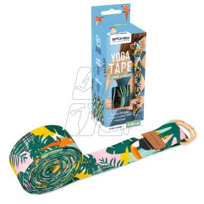 10. Spokey Home Jungle yoga strap 941959