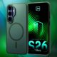 15. 3mk Smoke MagCase for Samsung Galaxy S26+ - green