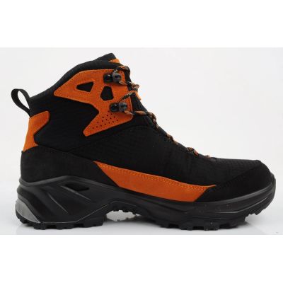 4. Aku men's trekking sports shoes Adapta Gore-tex leather black orange