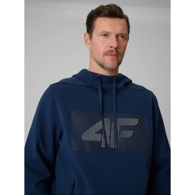 5. Men's regular hooded sweatshirt 4F 4FRSS26TSWSM2975-20S
