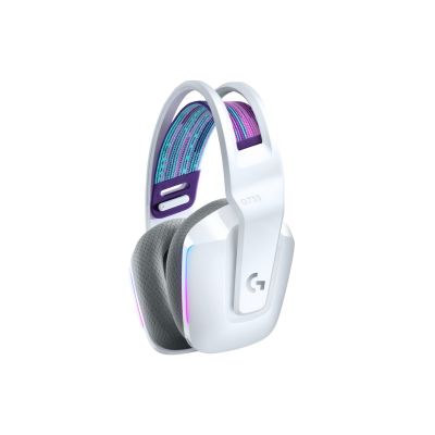6. Logitech G733 Lightspeed White Headphones