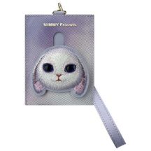 Nimmy Big Eyed Pet 2.0 Rabbit Wallet Card Holder - Purple