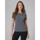Women's slim plain T-shirt 4F 4FRSS26TTSHF3628-24S