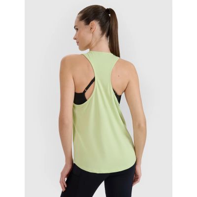2. Women's quick-drying oversize training top 4F 4FWSS25TFSLF412-42S