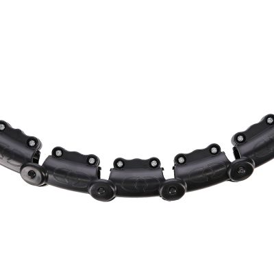 10. Hula Hop Set HHW11 BLACK with studs and weight + BR163 BLACK PLUS SIZE HMS belt