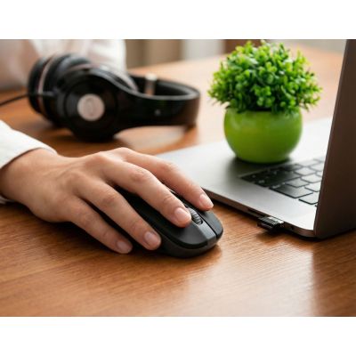 4. Esperanza EM126EK Mouse (optical; 1600 DPI; black)