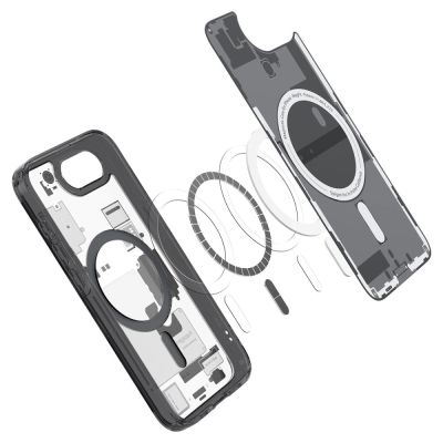 9. Spigen Ultra Hybrid MagSafe Case for iPhone 16e / 17e Zero One - Black