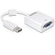2. DeLOCK 61766 Adapter Cable 0.125m VGA (D-Sub) DisplayPort White