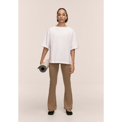 5. CASALL Soft Touch Flared Pants women's pants color green