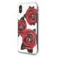 2. Guess Flower Desire Red Rose iPhone X Case - Transparent