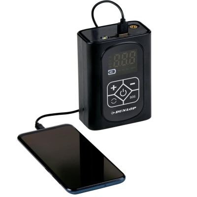 11. DUNLOP CAR COMPRESSOR 150 PSI DIGITAL COMPRESSOR WITH POWERBANK FUNCTION