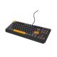 20. GENESIS Thor 230 TKL Gaming Keyboard USB + RF Wireless + Bluetooth QWERTY Black, Gray, Orange