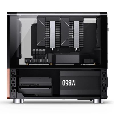 15. Jonsbo V12 PC Gehäuse, Mini-Tower, Micro-ATX - black