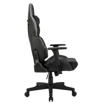 4. SENSE7 Sentinel Gaming Chair Upholstered Seat Black, Gray