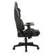 4. SENSE7 Sentinel Gaming Chair Upholstered Seat Black, Gray