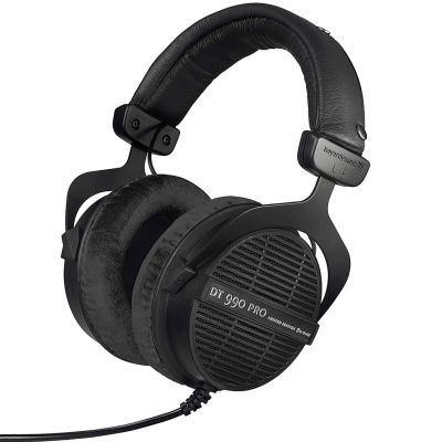 9. Beyerdynamic DT 990 PRO 80 OHM BLACK LIMITED EDITION - Open studio headphones