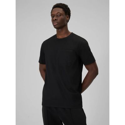 5. Men's regular plain T-shirt 4F 4FRSS26TTSHM3637-20S