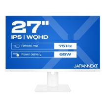 JAPANNEXT monitor 68.5 cm JN-IPS270WQHD75F-C65W-HSP-W HDMI/DP WQHD