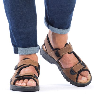 6. Rieker M 26156-25 RKR447B Velcro Sandals