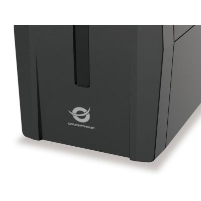 6. CONCEPTRONIC UPS 650VA/360W/2xSchuko/HID USB/RJ45in/Out bk