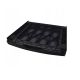 3. Washer-dryer connector with drawer and belt, black