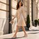 8. Women's Sergio Leone PB404 coffee block heel pumps