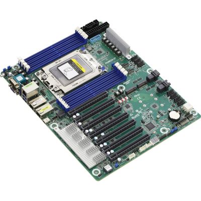 6. ASRock ROMED8-2T Motherboard 1x SP3 AMD Epyc 7000 SoC (SATA, NVMe, 2xM.2, 2x10GbE, IPMI)
