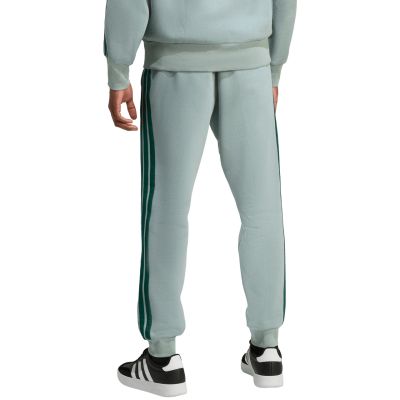 3. Men's adidas Essentials 3-Stripes Fleece Pants Mint KD4836