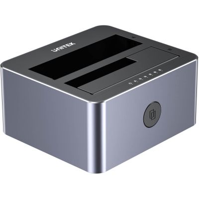 3. UNITEK 2 x SATA 2.5"/3.5" USB-C 10GBPS HDD Cloning Station