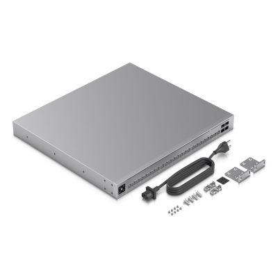 7. Switch Ubiquiti UniFi 28p PoE (PoE++: 24;) Managed Multigigabit/10G (USW-Pro-HD-24-PoE-EU)