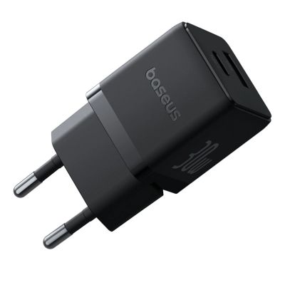 3. Baseus Palm 30W USB-C USB-A Wall Charger - Black