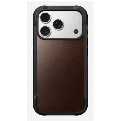 7. Nomad Rugged Leather Case for 16 cm (6.3") Mobile Phone Brown