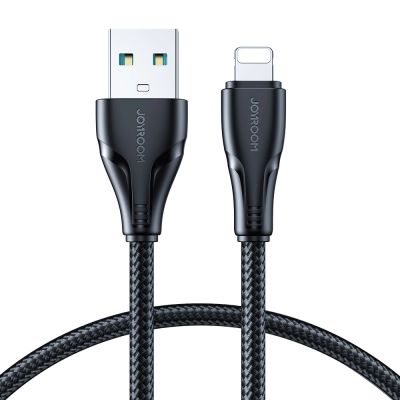 8. Joyroom Surpass Series A11 USB-A / Lightning 2.4A Cable 1.2 m - Black